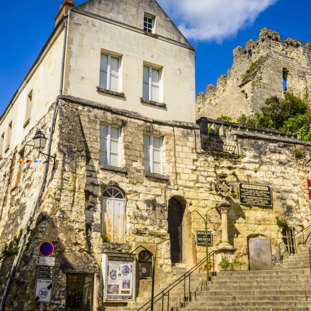 Coeur de ville de Montrichard - Accès au donjon