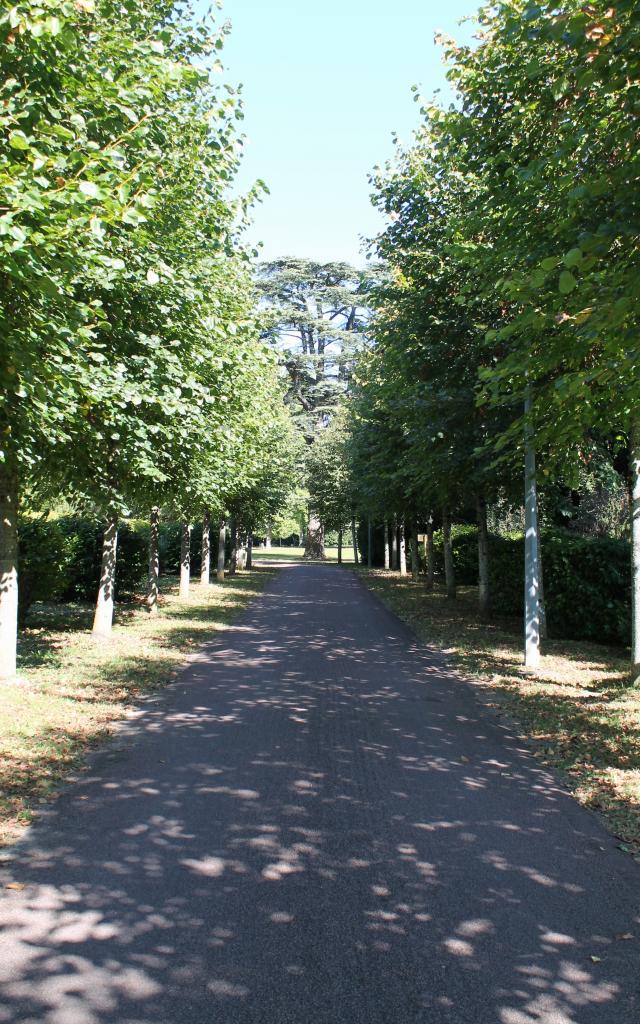 Allée du Parc du Vaulx Saint-Georges à Thésée
