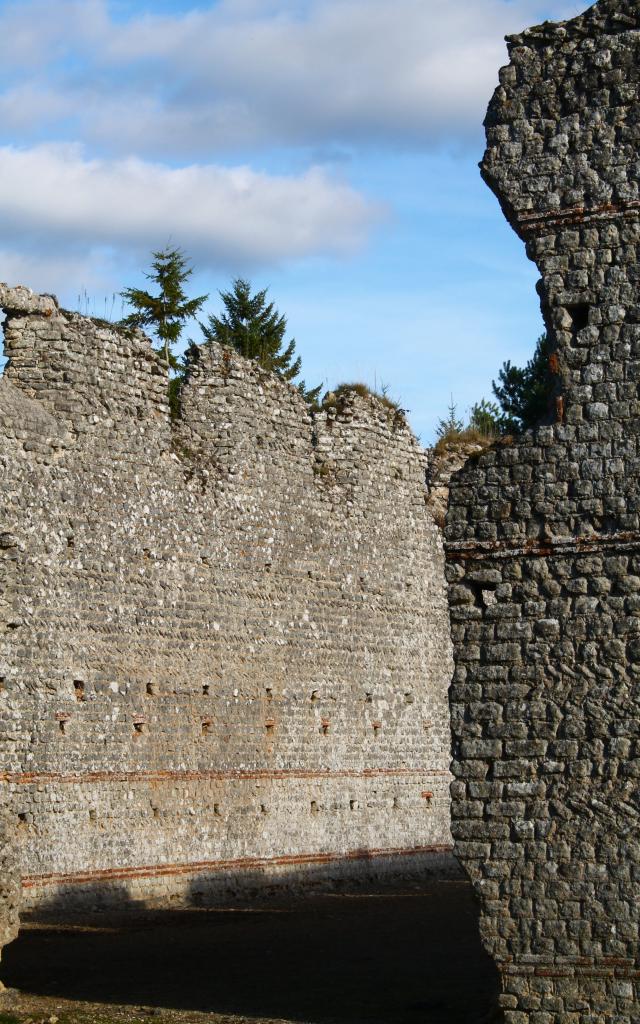 Vestige du site gallo-romain des Maselles à Thésée