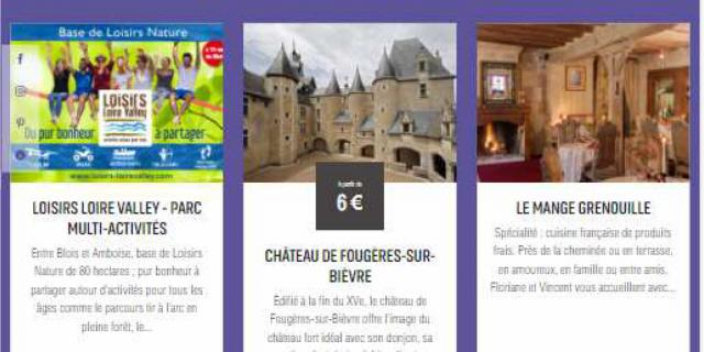 Vente Croisée Organisez Votre Sejour Val De Loire