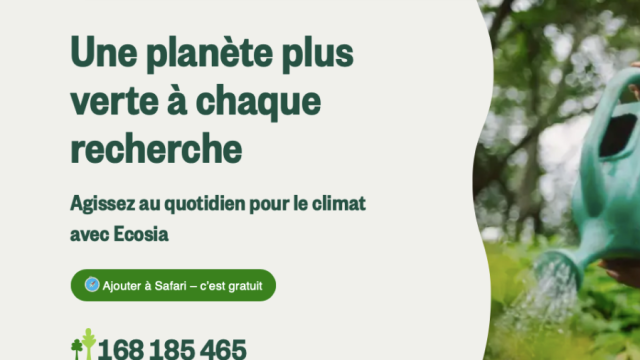 5 outils éco-responsables à utiliser au quotidien - ECOSIA